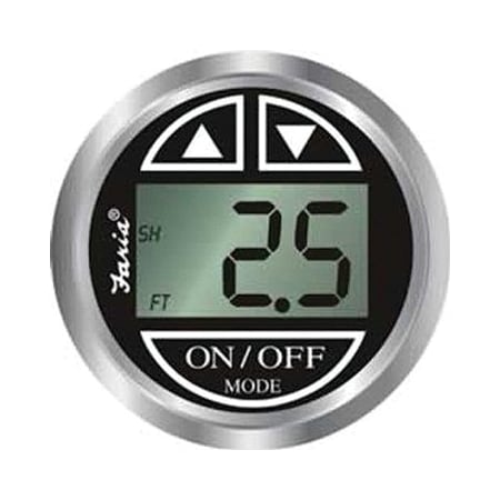 Faria Beede Instruments Depth Gauge-Digital Black Ss, No 13750 13750